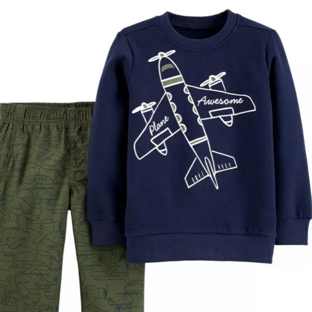 2-piece Carter’s set for boys